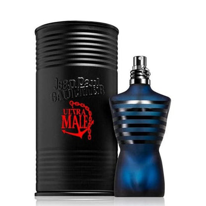 Pack of 3 Perfumes: Versace DYLAN BLUE, Paco Rabanne PHANTOM, and Jean Paul Gaultier ULTRA MALE (Eau de Parfum)