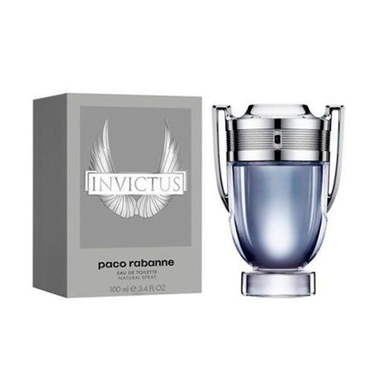 Pack of 3 Perfumes: Carolina Herrera BAD BOY, Carolina Herrera 212 VIP BLACK, and Paco Rabanne INVICTUS (Eau de Parfum)