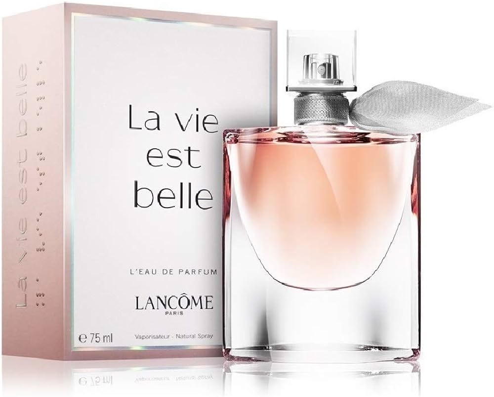 Pack of 3 Perfumes: Carolina Herrera GOOD GIRL, Lancôme LA VIE EST BELLE, and Carolina Herrera 212 VIP ROSÉ (Eau de Parfum)