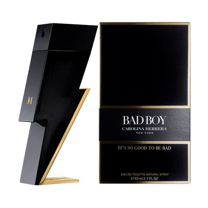 Pack of 3 Perfumes: Carolina Herrera BAD BOY, Carolina Herrera 212 VIP BLACK, and Paco Rabanne INVICTUS (Eau de Parfum)